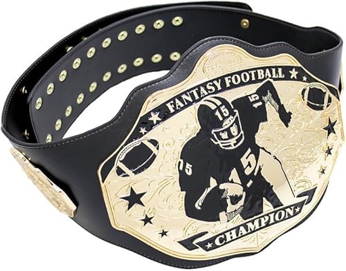 Miniatura 3 de Cinturón de campeonato de fútbol de fantasía, trofeo, premio brazo rígido