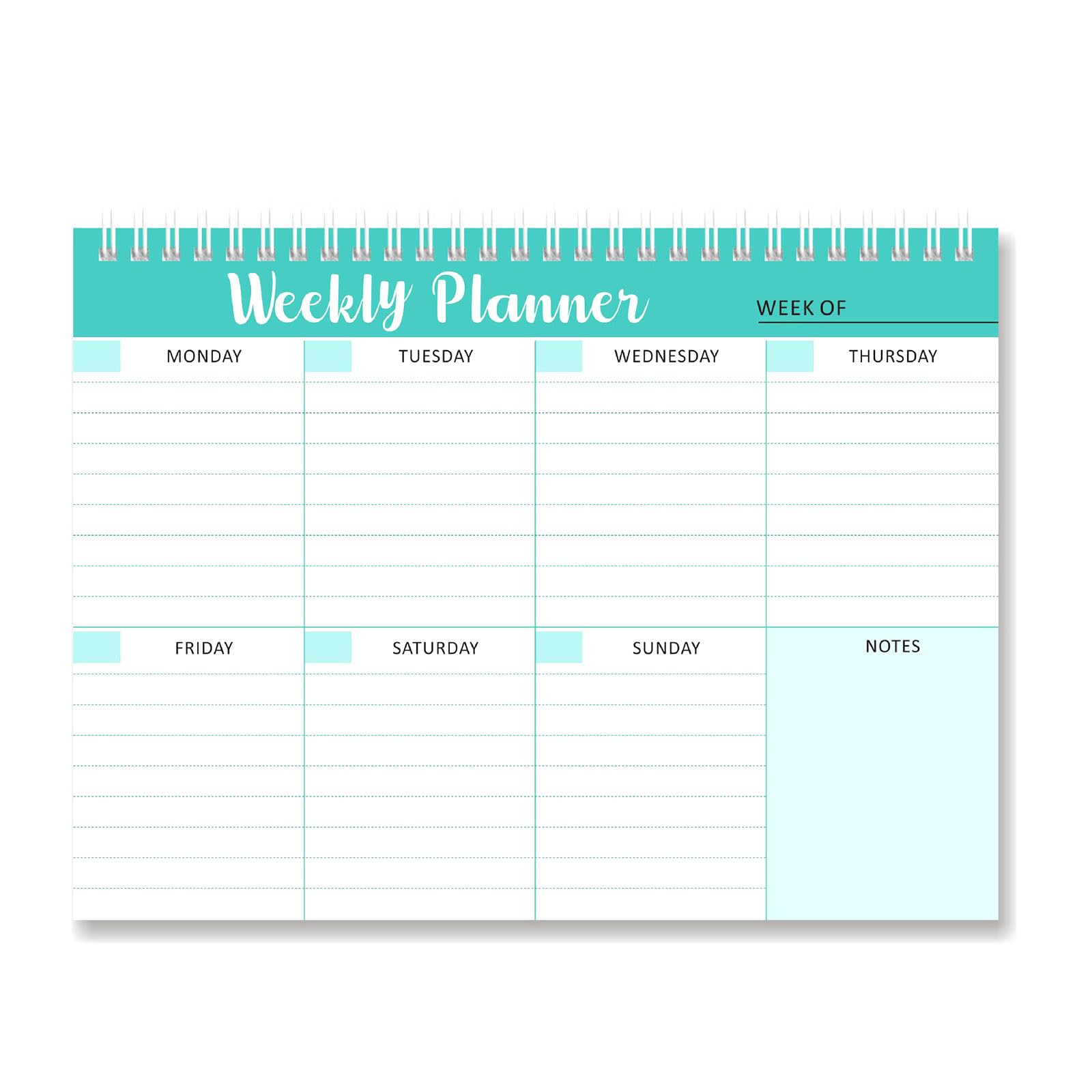 Weekly Planner To Do List Note Pad - Daily To Do List, Undated 52 Weekly Sheets, 8.5x11" Weekly Goal Notebook, Habit Tracker Journal, Productivity Organizer, Perfect For Work And Personal Organized - View #7