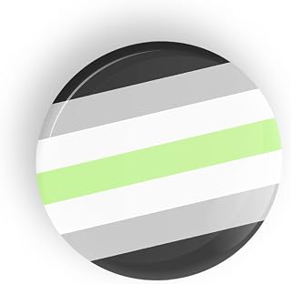 Agender Pride Flag pin badge button or fridge magnet LGBTQIA