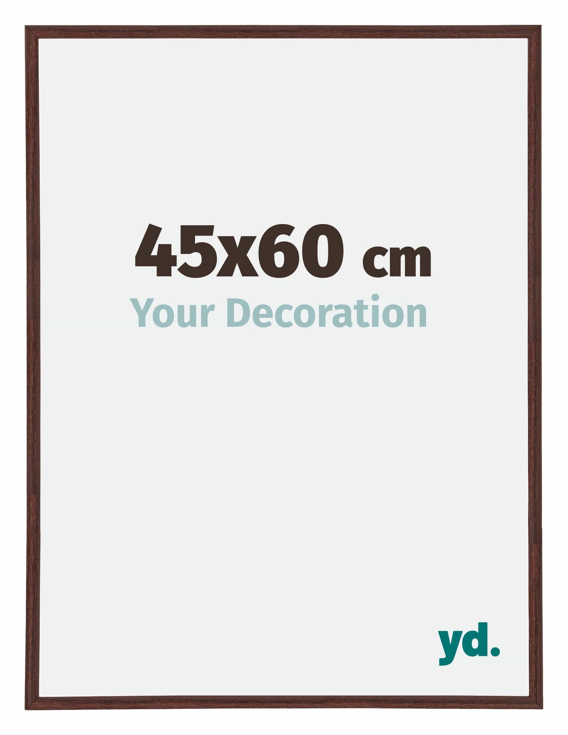 Your Decoration - Puzzle frame 45x60 - Brown - Puzzle frame 500-1000 Pieces - Plastic Photoframe - Annecy