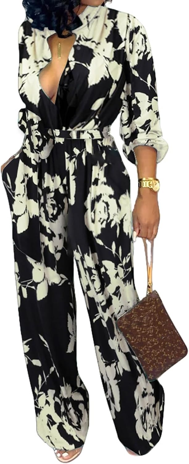 Floral/Black
