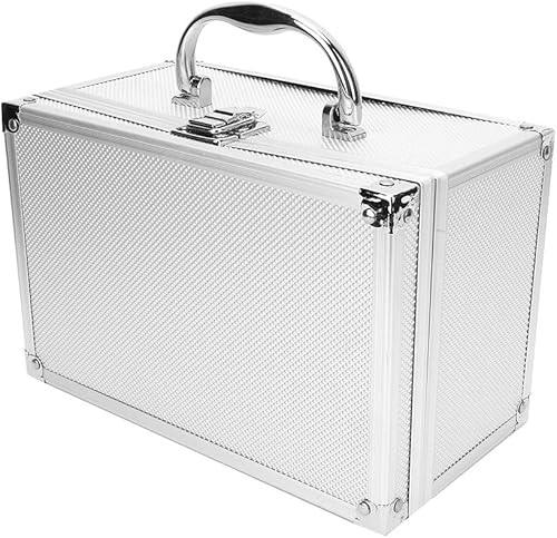 Miniatura 2 de Caja de herramientas Caja de transporte de aluminio Caja de herramientas de aleación Caja de exhibición portátil de aleación de aluminio Caja de