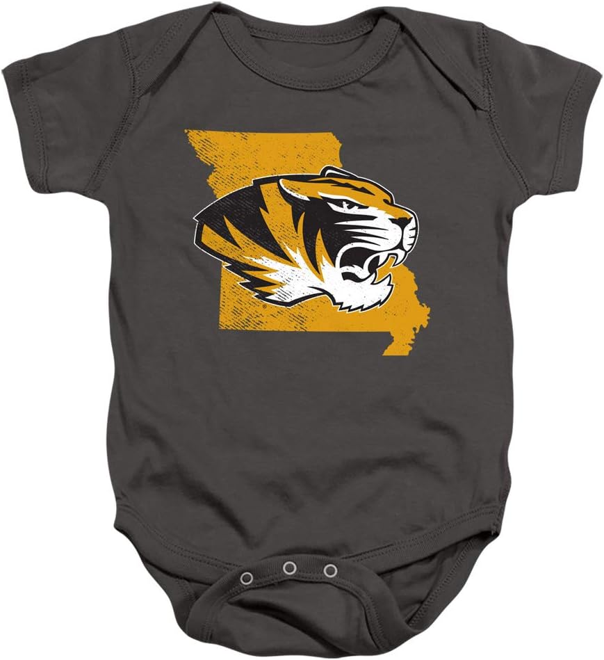 University of Missouri Official State Unisex Infant Snap Suit for Baby