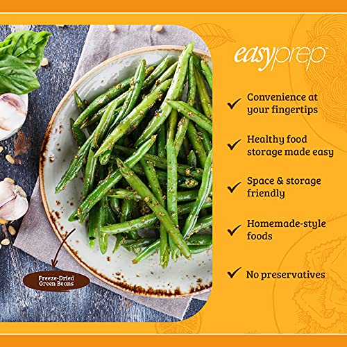 Easyprep Very Veggie Emergency Food Storage Kit, Freeze-Dried Food, Vegetable Variety Pack, 156 Total Servings, 1 Bucket #TOP3
