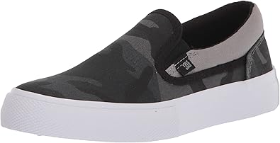 dc white slip ons