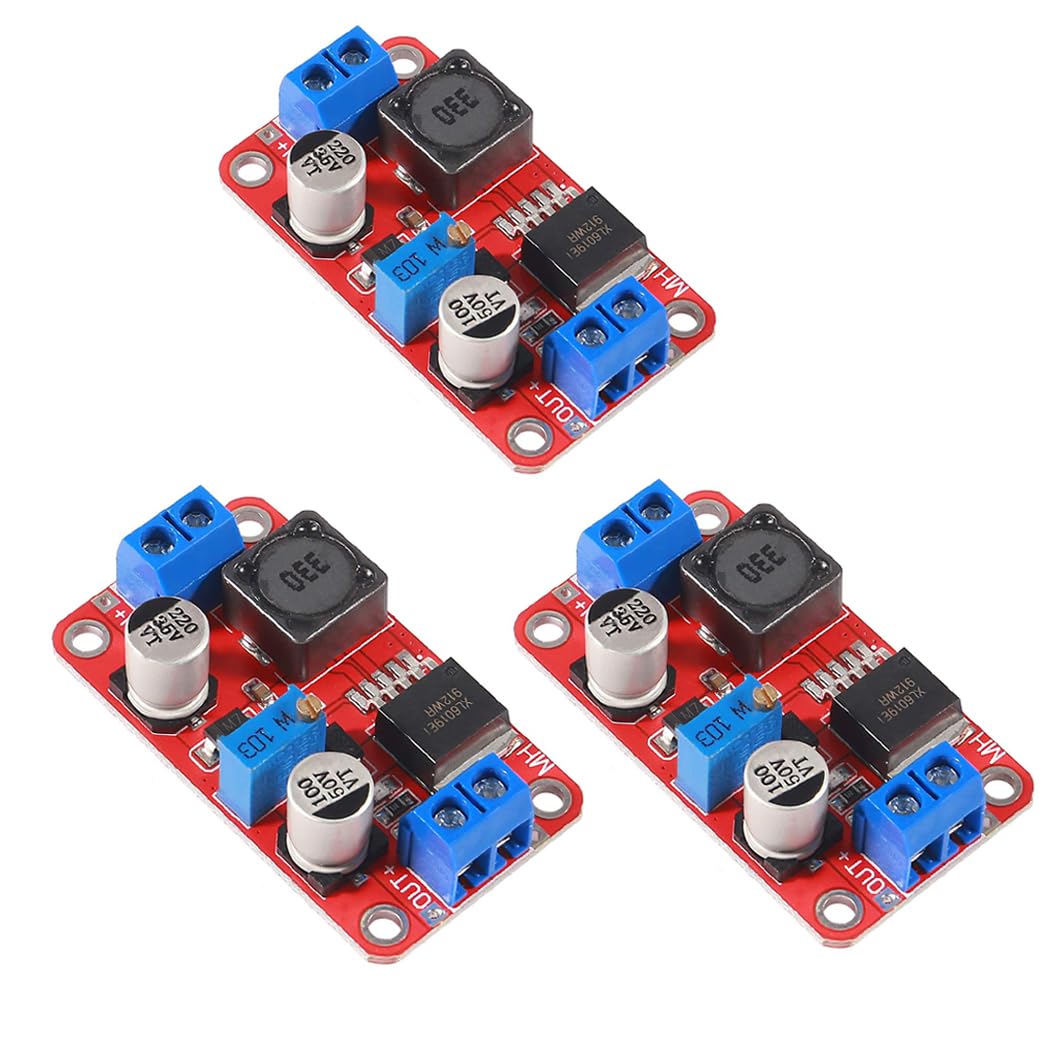 Hailege 3pcs XL6019 (XL6009 Upgraded) DC-DC Step Up Boost Power Moduł regulowane wyjście 5 V 12 V 24 V