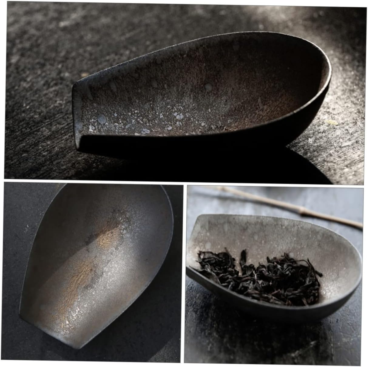 Versatile Leaf Tea Shovel Capacity Ceramic Tea Spoon Safe Tasteless for Lovers