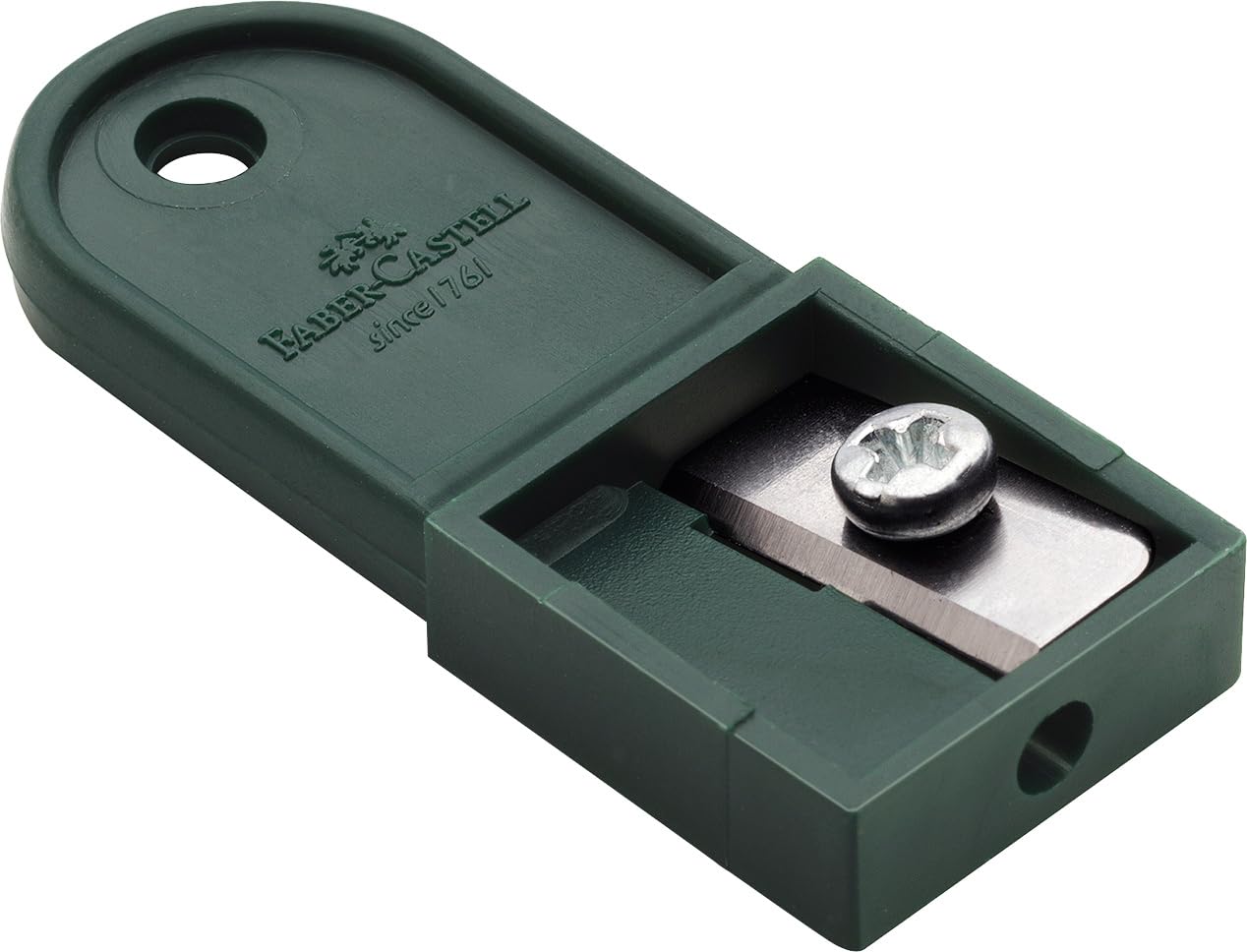 Faber-Castell 134600 - Portaminas TK 4600, grosor de las minas 2 mm, HB, incluye afilador en el botón de cierre (con minas y afilador, 1 unidad (paquete de 1))