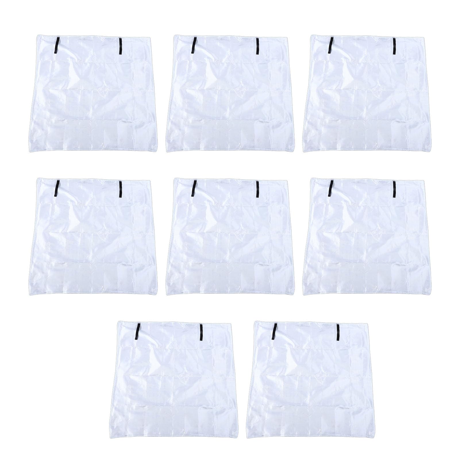 Manta de Emergencia contra Incendios, 8 Piezas de Fibra de Vidrio Retardante de Fuego de 1 M X 1 M para Cocina, Oficina, Kit de Emergencia para Automóvil, con Bolsas de
