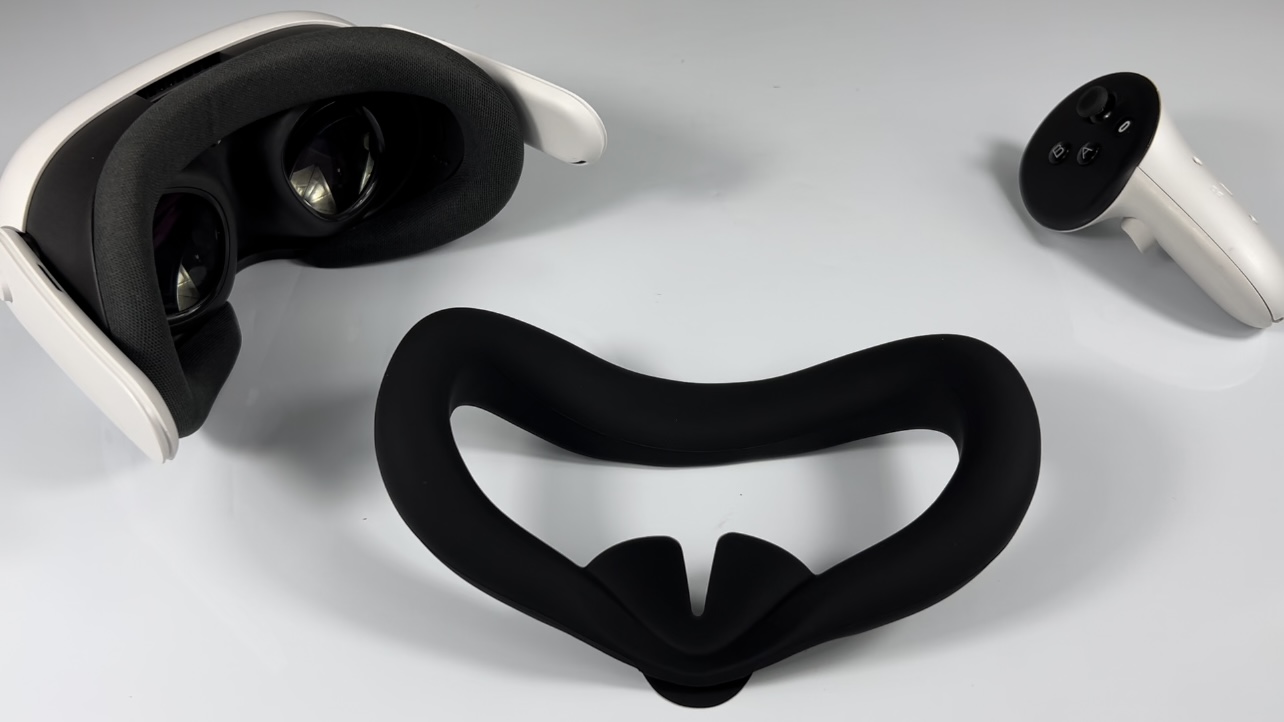  Quest 3s + アタッチメント(顔パッド+アジャスター） 締め付けで顔が痛い」を解決する HMD フェイスパッド for Quest