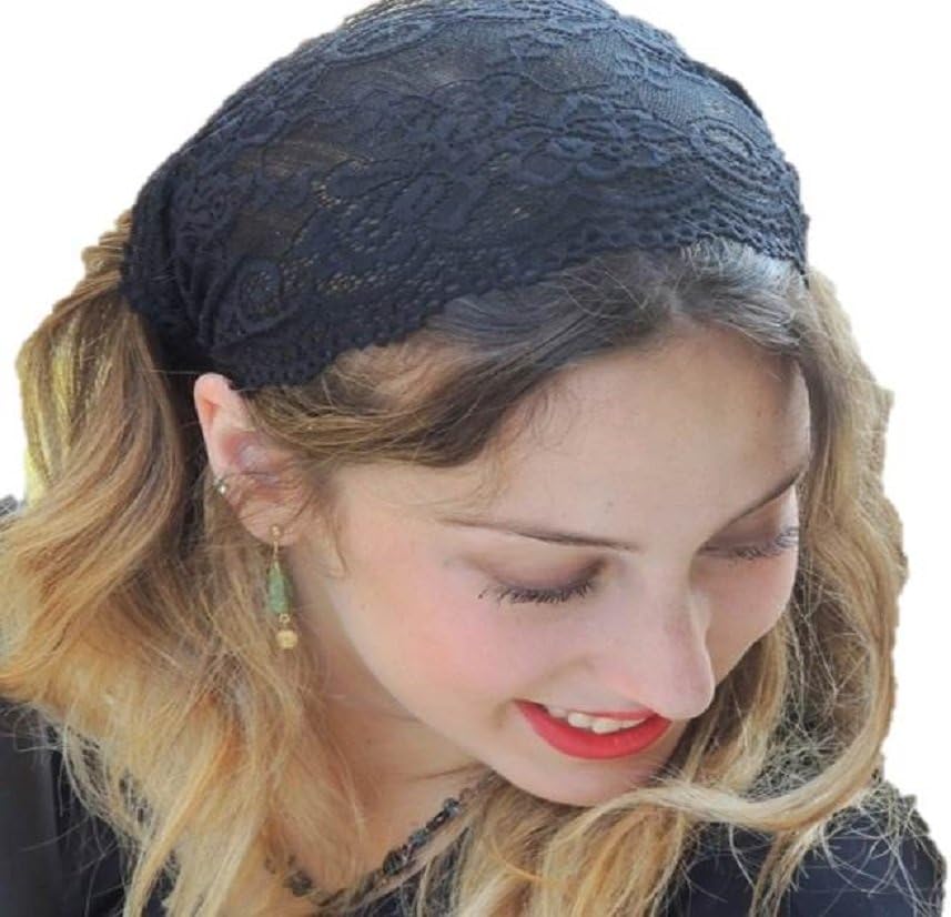 Lace Pre-tied Headband One Size