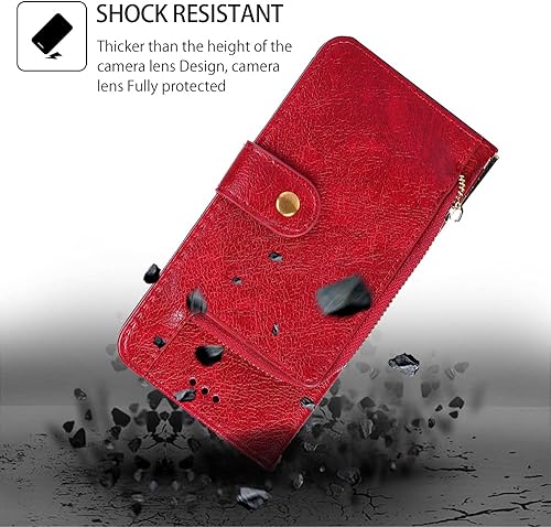 Miniatura 3 de Asuwish Funda de teléfono para Samsung Galaxy S21 Ultra 5G Wallet Cell Cover con protector de pantalla de vidrio templado y soporte de cuero para