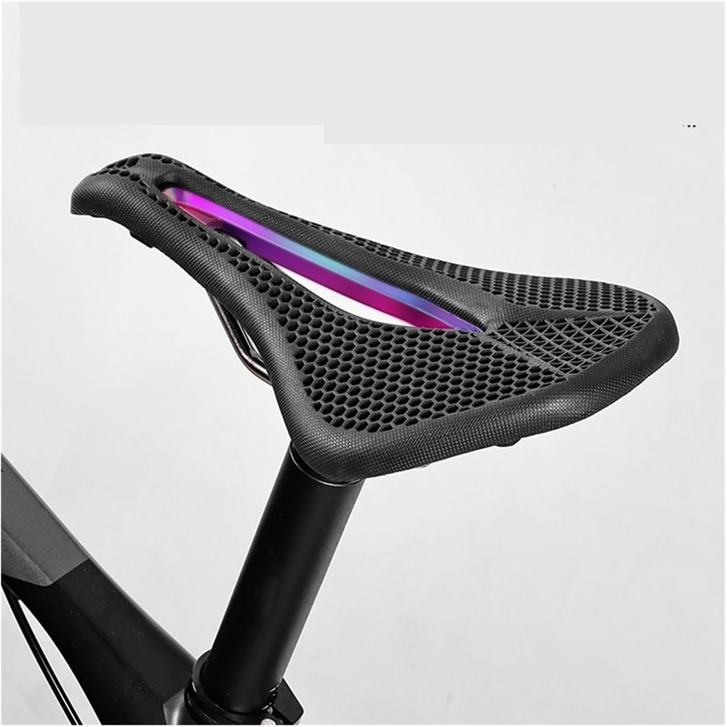 Road Bike Saddle Hollow Out Fit for Seat Breathable Lightweight Shock Absorption Accessories Parts