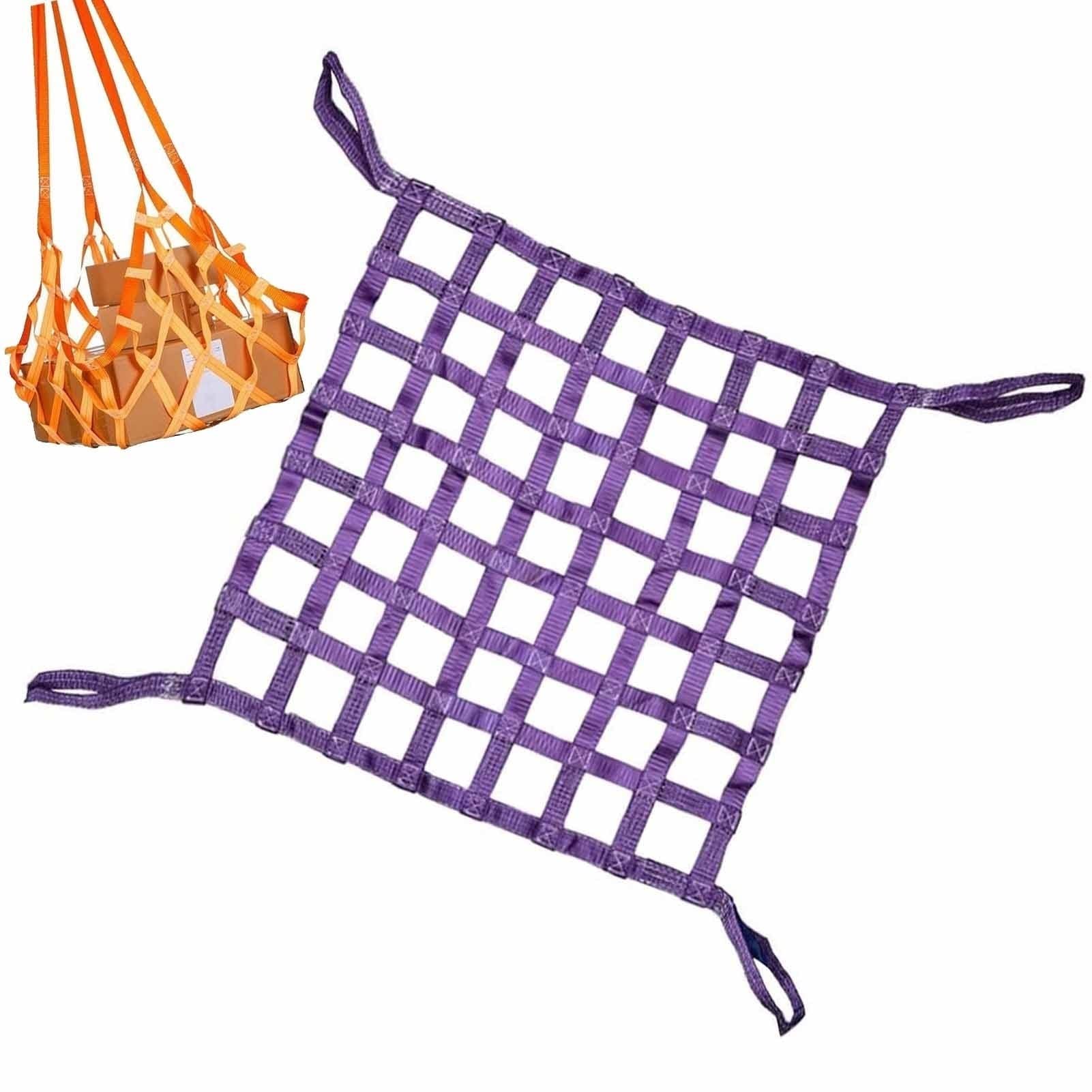 de Carga de elevación de poliéster, for Camiones, remolques y remolques, 1 de Nailon for elevación y Transporte eficientes(3.0x3.0M/Mesh 20cm/Load 3.5t)