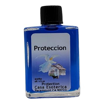 Protection Oil Proteccion Aceite Spiritual Anointing Oil by CASA ESOTERICA 0.5 FL OZ 1PACK