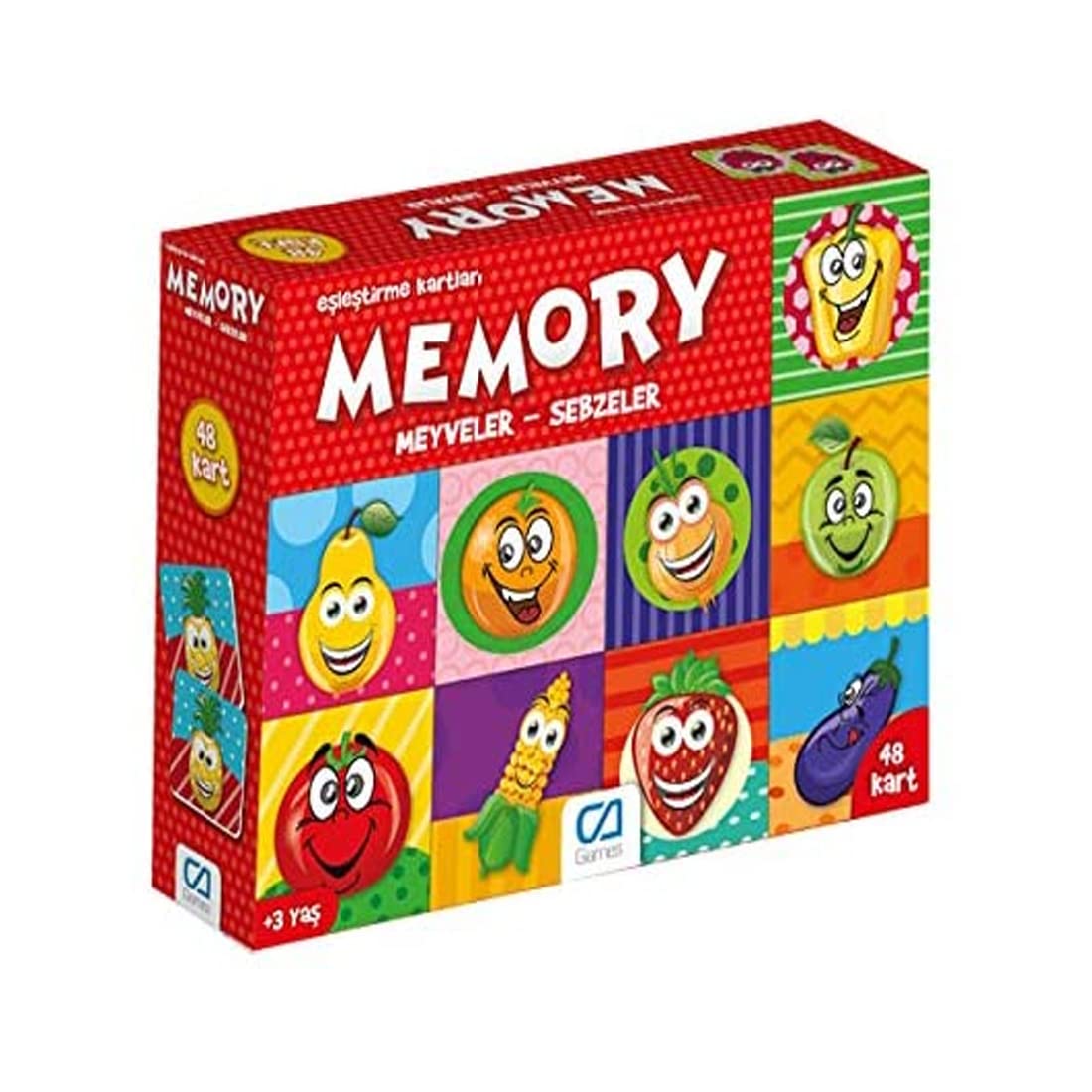 CA Games Memory Meyveler, Sebzeler