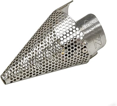 ZZPERFORMANCE 3" EXHAUST MUFFLER CONE INSERT SOUND REDUCER