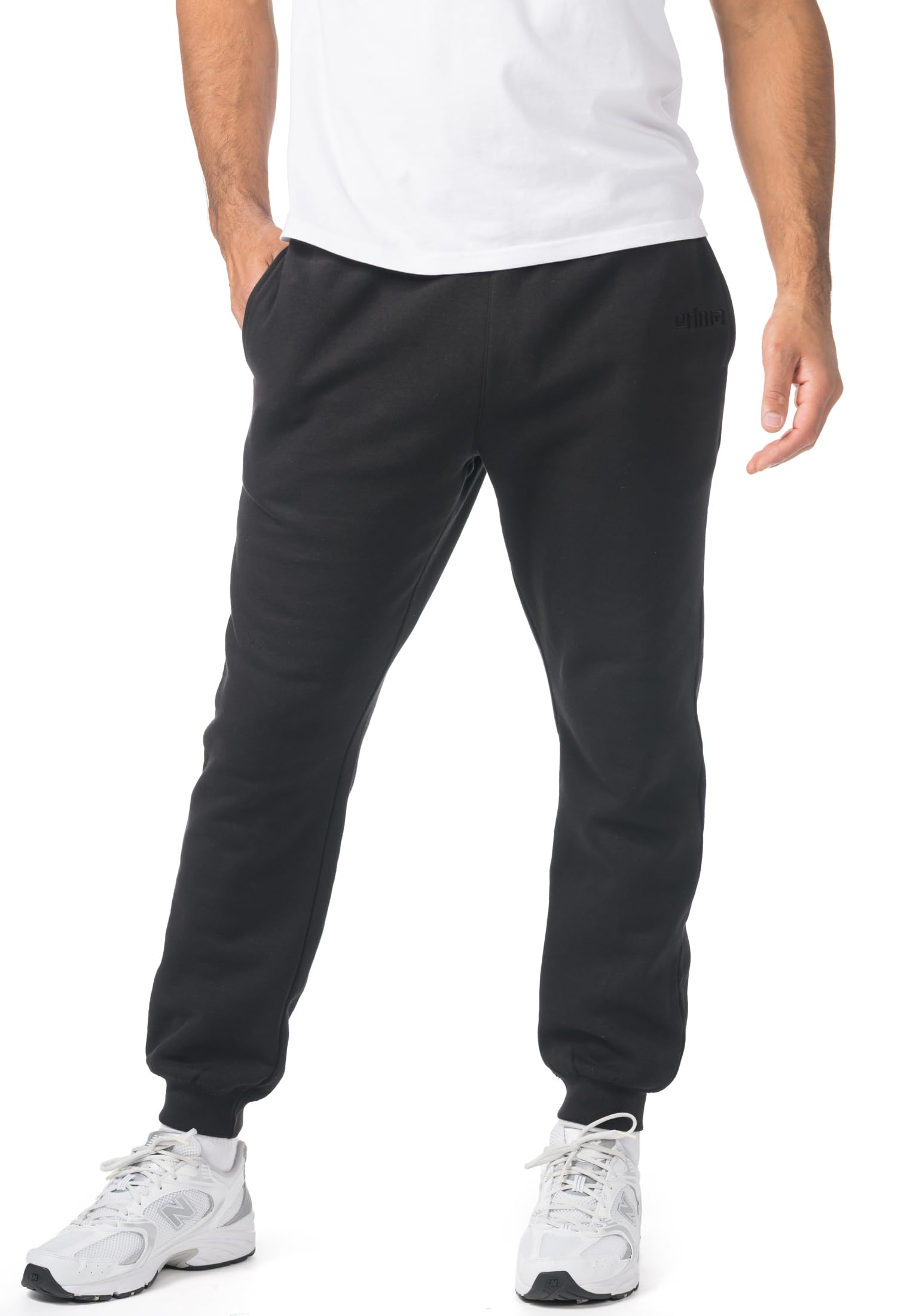 Erima Men's Ts Sweatpants Basic (2102505) Black, XXL