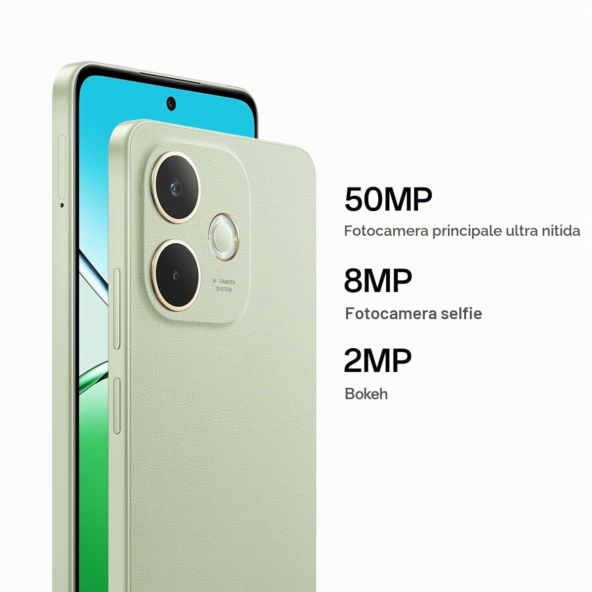 OPPO A5 Pro 4G - Smartphone Libero con IA, 8GB RAM + 256GB, Schermo 6.67" 90Hz, Fotocamera 50MP, Batteria 5800mAh, Ricarica Rapida 45W, Versione Italiana, Custodia inclusa – Marrone