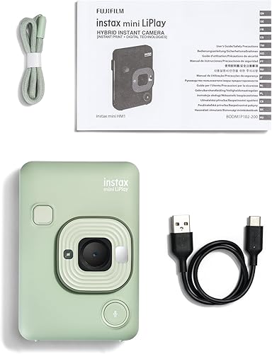 Miniatura 7 de Fujifilm INSTAX Mini LIPLAY Cámara Instantánea Híbrida - Verde Matcha