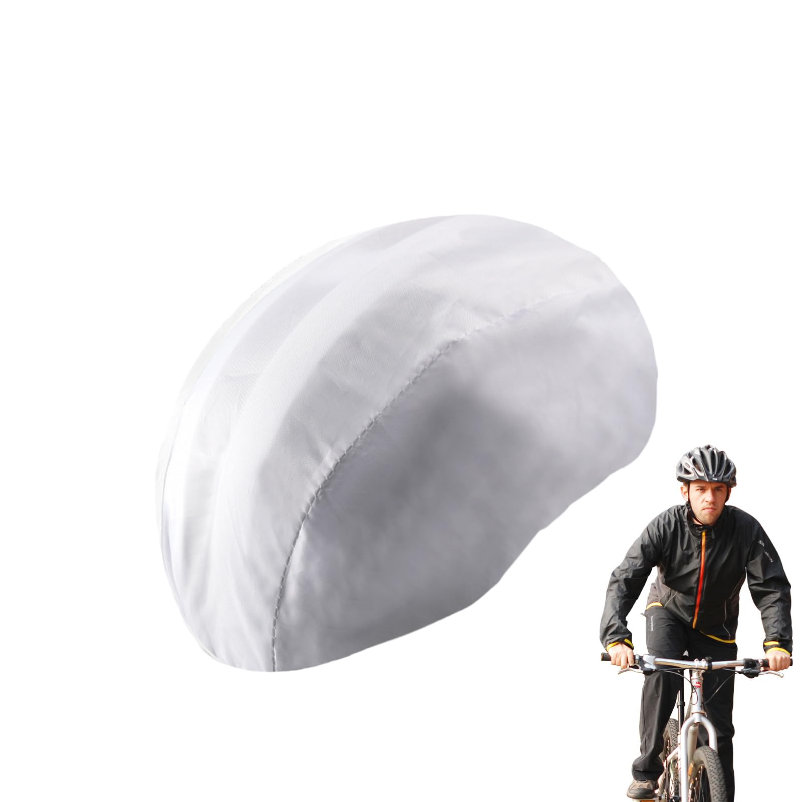 CENMOO Bicycle Helmet Cover,Bicycle Helmet Cover - Reflective Windproof and Dust Proof Helmet Covers,Multifunctional Protective Cover Helmets Accessories