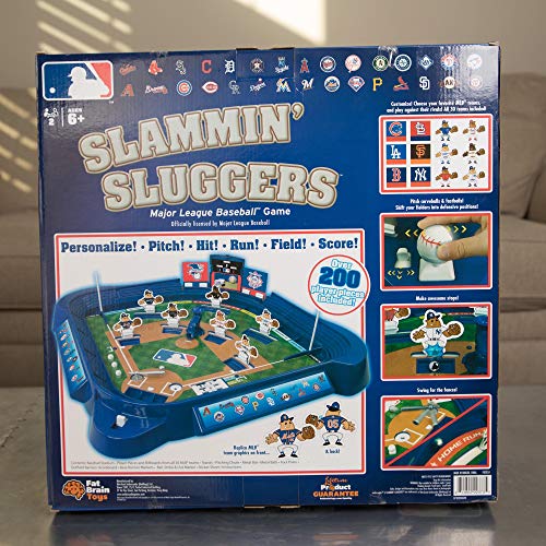 Fat Brain Toys FB283-1 Mlb Slammin' Sluggers Baseball Game thumb #6