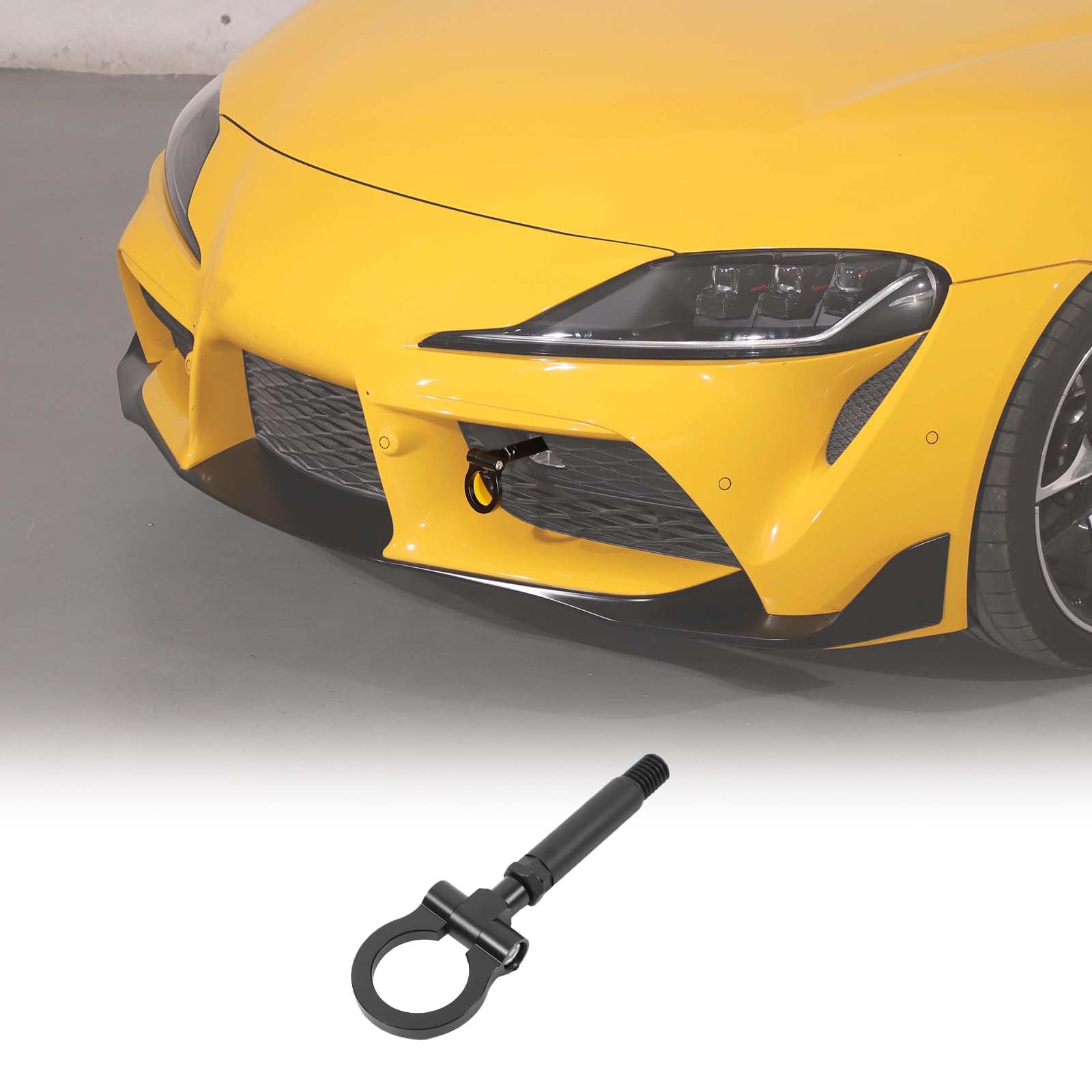 Amazon.co.jp: フロントバンパー牽引フック トヨタスープラ GR A90 A91