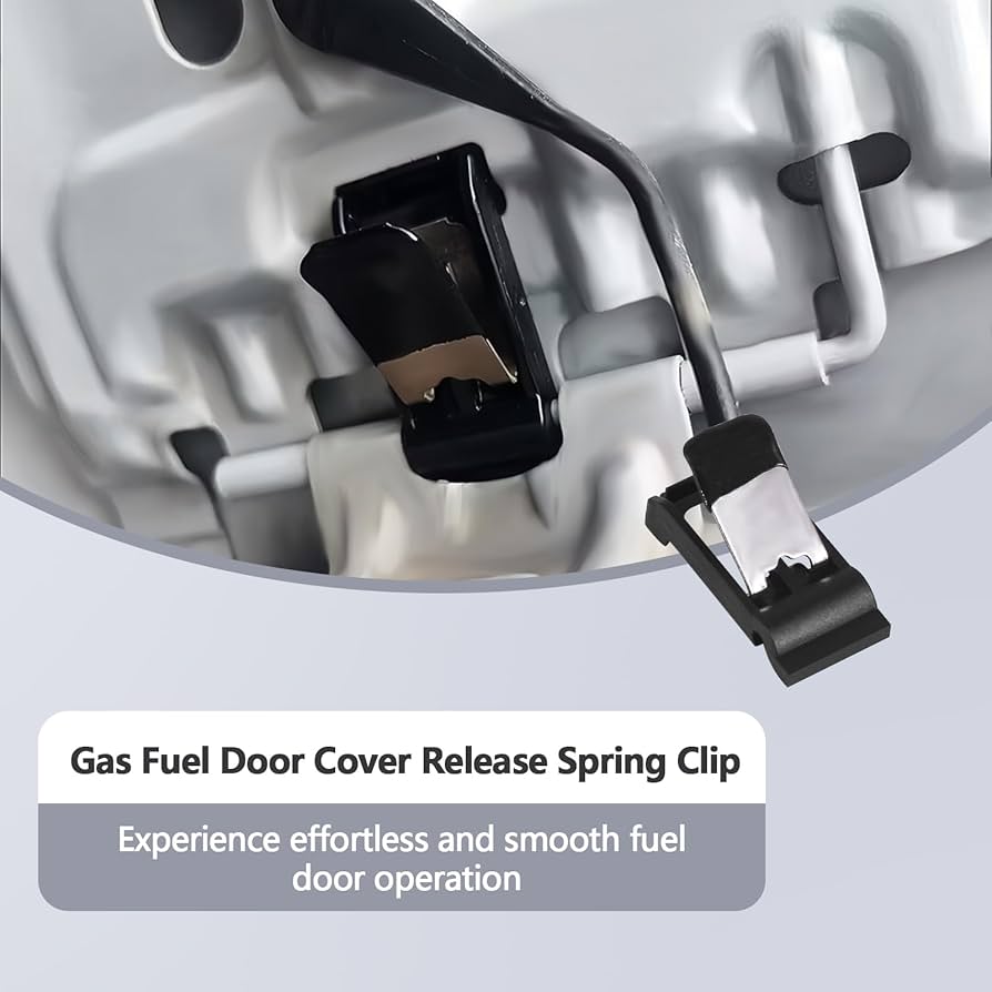 Fuel Door Spring,Fuel Door Cover Release Spring,Fuel Door Spring Clip,Gas Tank Door Cover Spring Fit For Toyota 07-22 Corolla,12-20 Camry,01-19 Highlander,03-05 4Runner,19-23 RAV4, 04-09 Prius