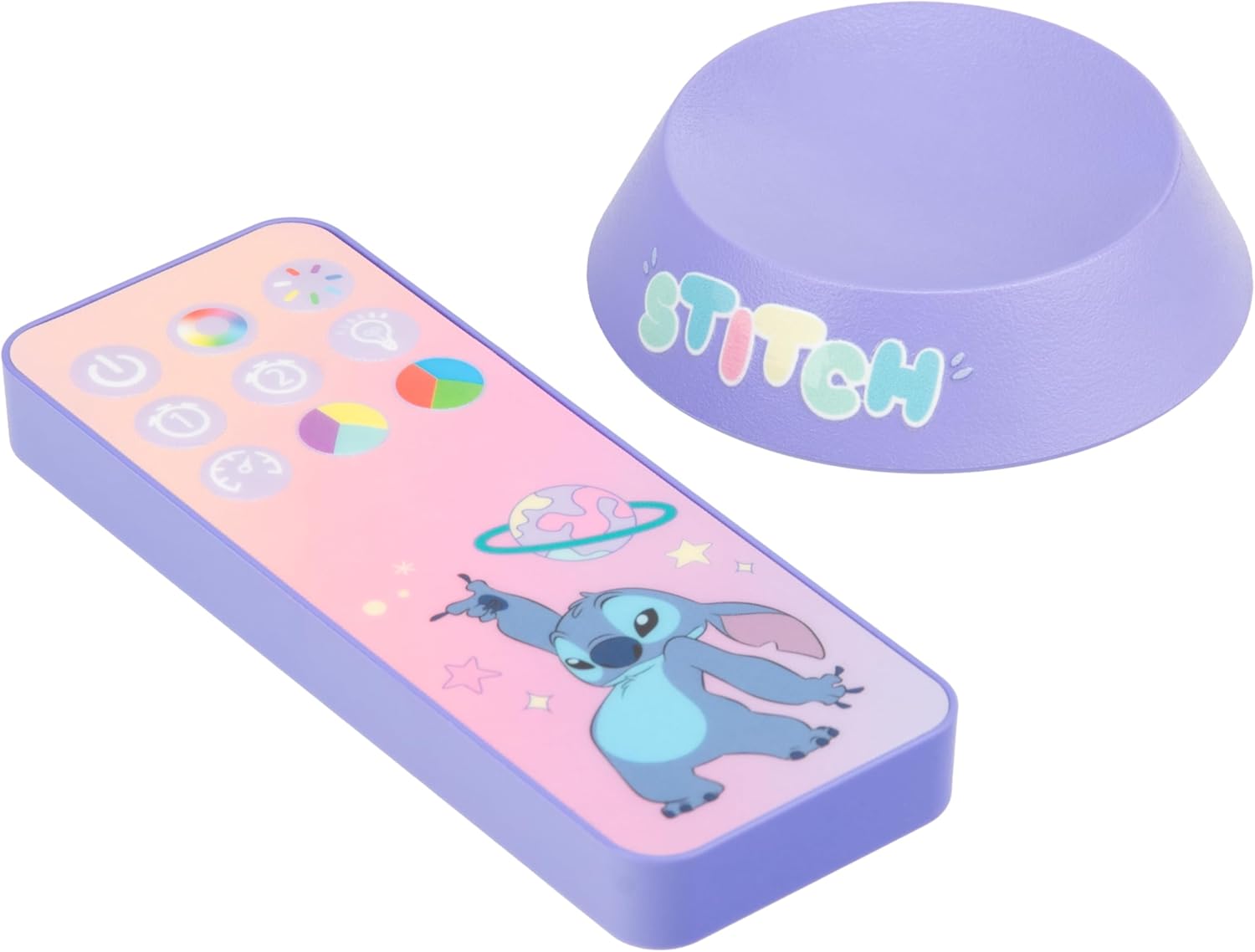 Paladone Lilo & Stitch Galaxy Projection Light, Officially Licensed Disney USB Rechargeable Colour Changing LED Lamp with Remote for Kids & Adults, Bedroom Décor
