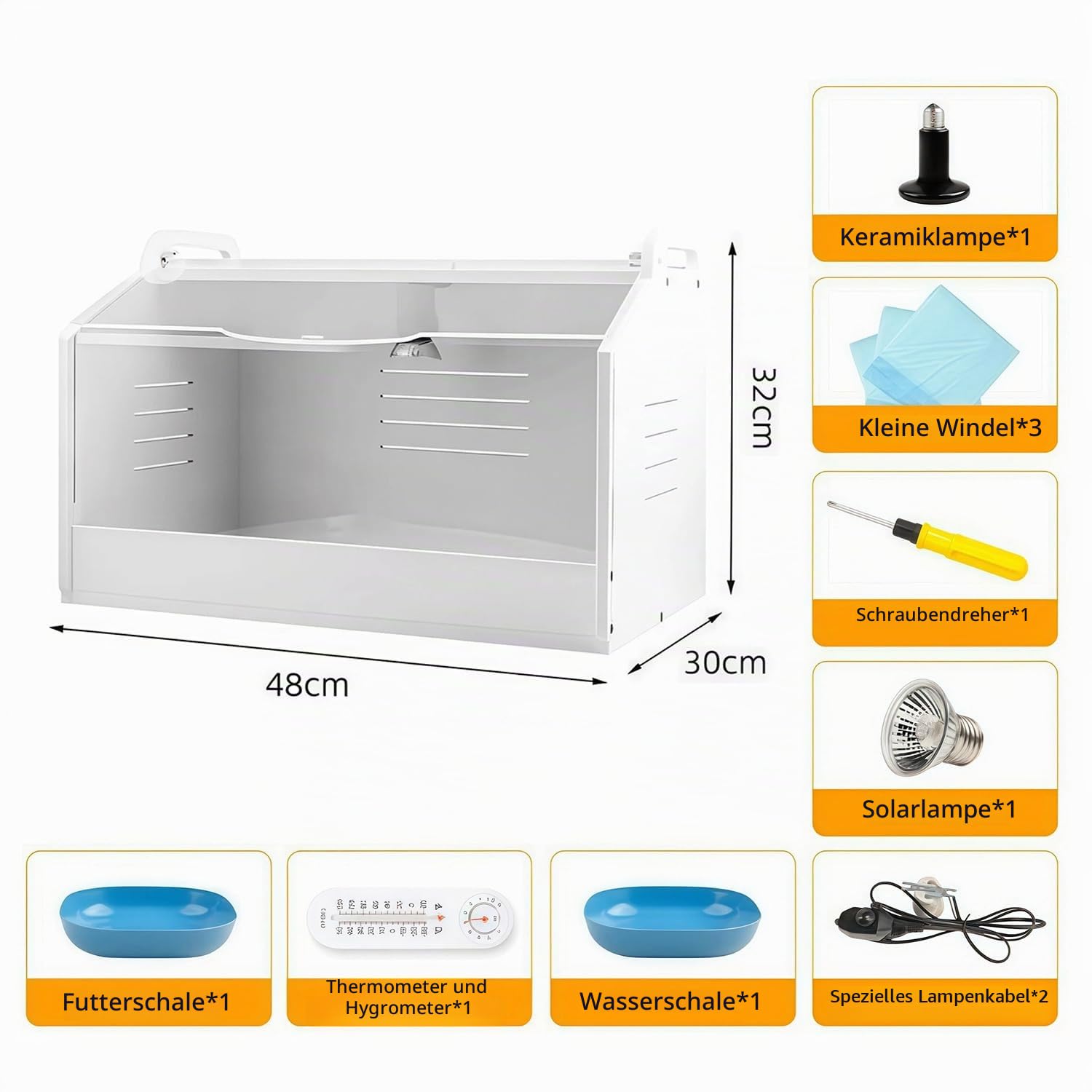 Geflügel Kükenbrüter Brutbox Ausrüstung, Kükenaufzuchtbox, Inkubator Hühner