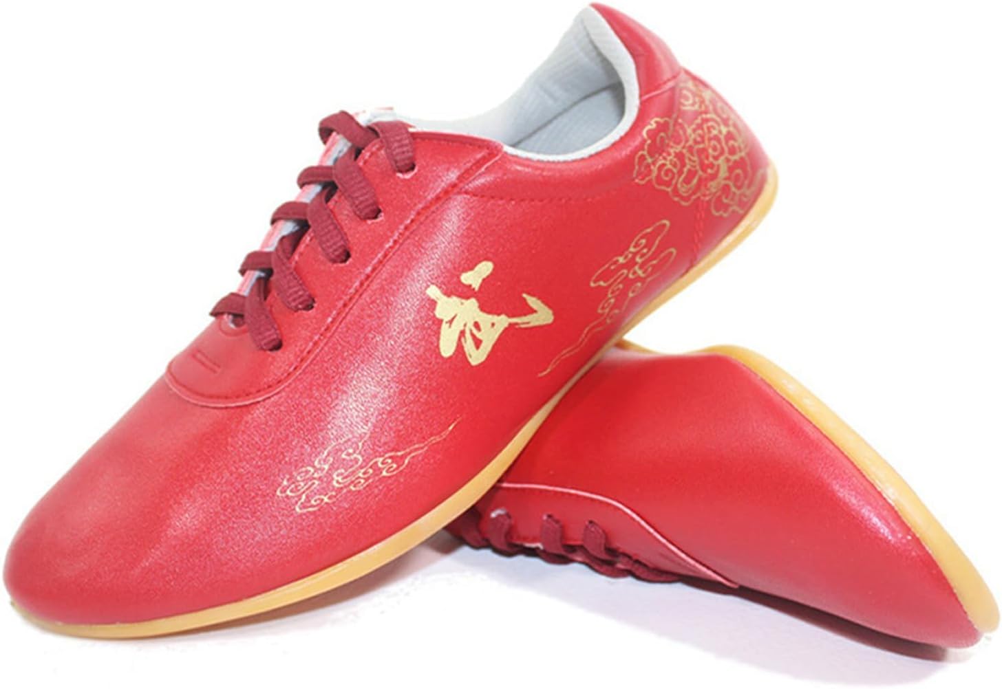 UCUZMI Men's Unisex Martial Art Shoes Lightweight Kung Fu Tai Chi Footwear Non Slip Fitness Sport Sneakers Chinese Traditional Athletic Shoes