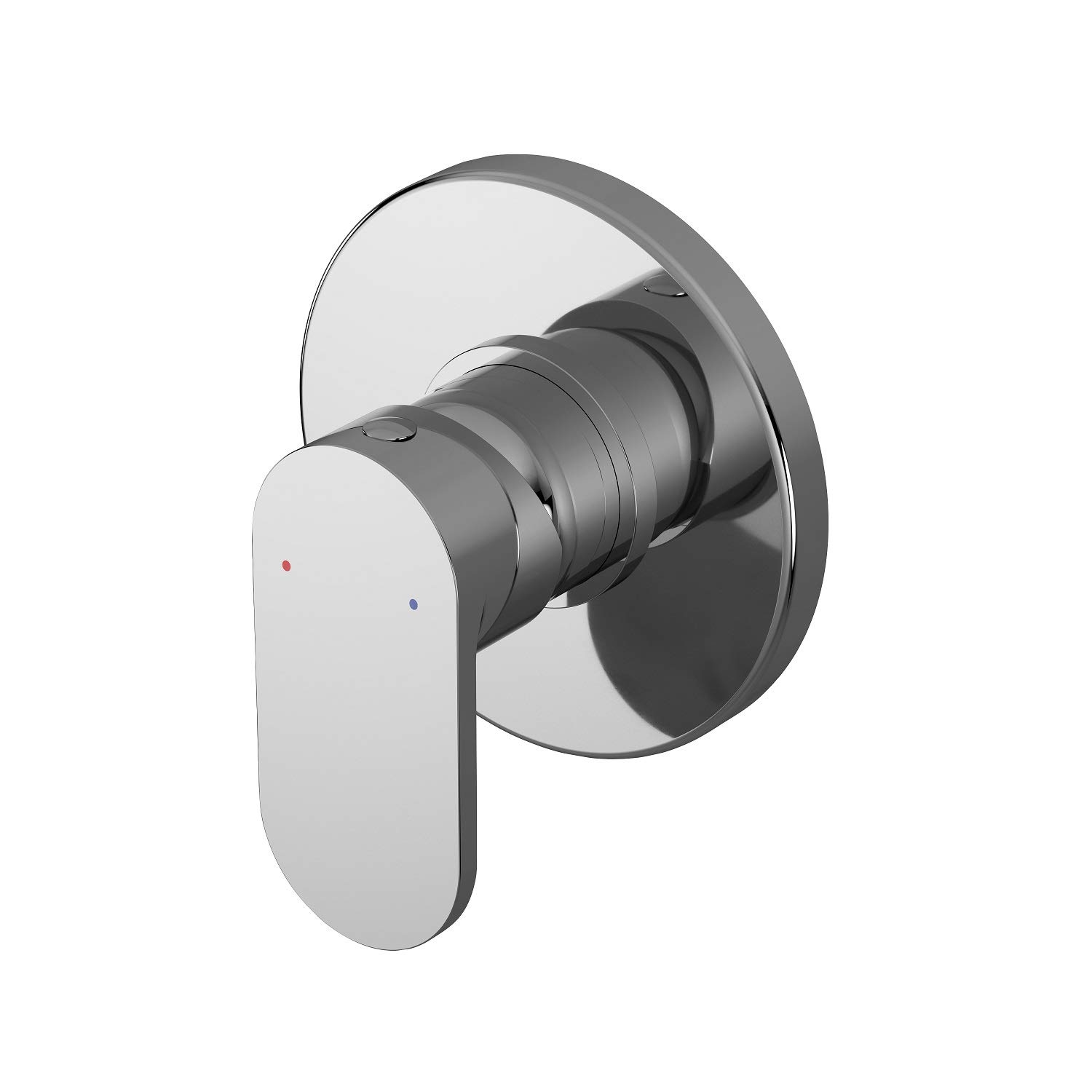 nuie Chrome Manual Shower Valve - Single Lever Ceramic Disc