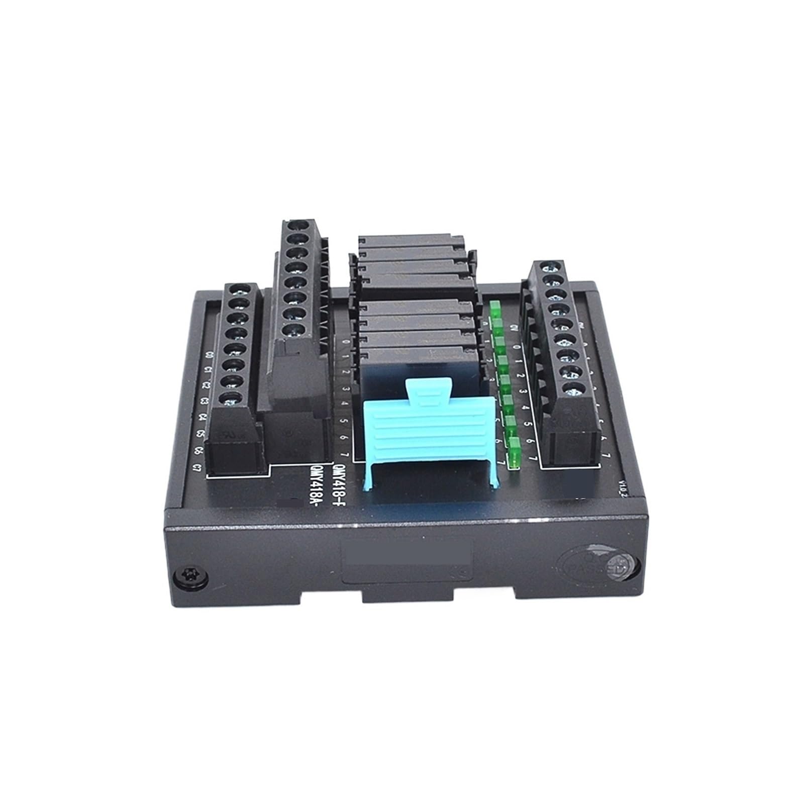Bloque de terminales QMY418A-P de relé con 8 bits para módulo de salida PLC