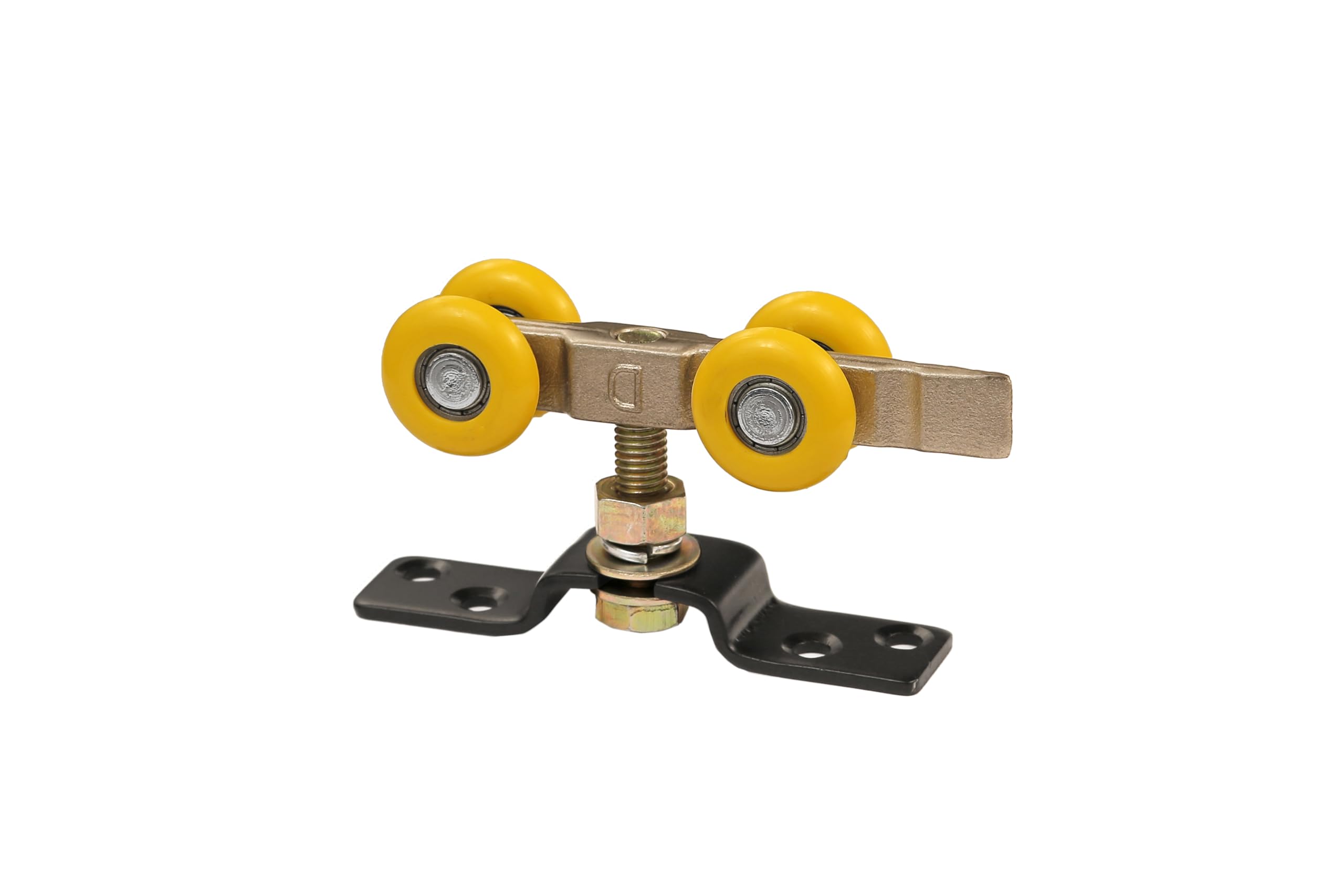 JYOTISTAR Deepjyoti Sliding Door Fitting System SDF 80(I) Top Mounted Roller for Wooden and Aluminum Doors Heavy Duty Special Steel Body Delrin Bearings Smooth Silent Operation Sliding Door Hardware