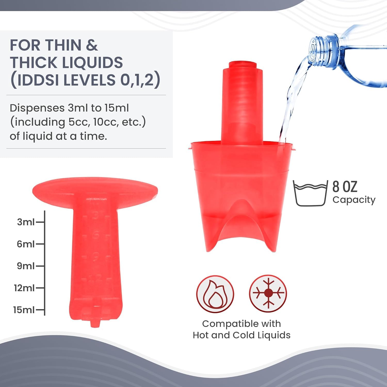Adjustable Dysphagia Cup by RiJe by RiJe