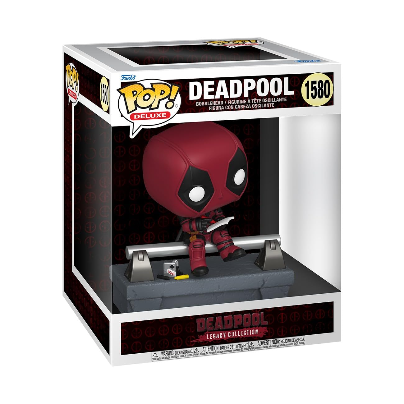 Funko POP! Deluxe: Deadpool - Deadpool on Bridge - Collectable Vinyl Figure - Gift Idea - Official Merchandise - Toys For Kids & Adults - Model Figure for Collectors and Display