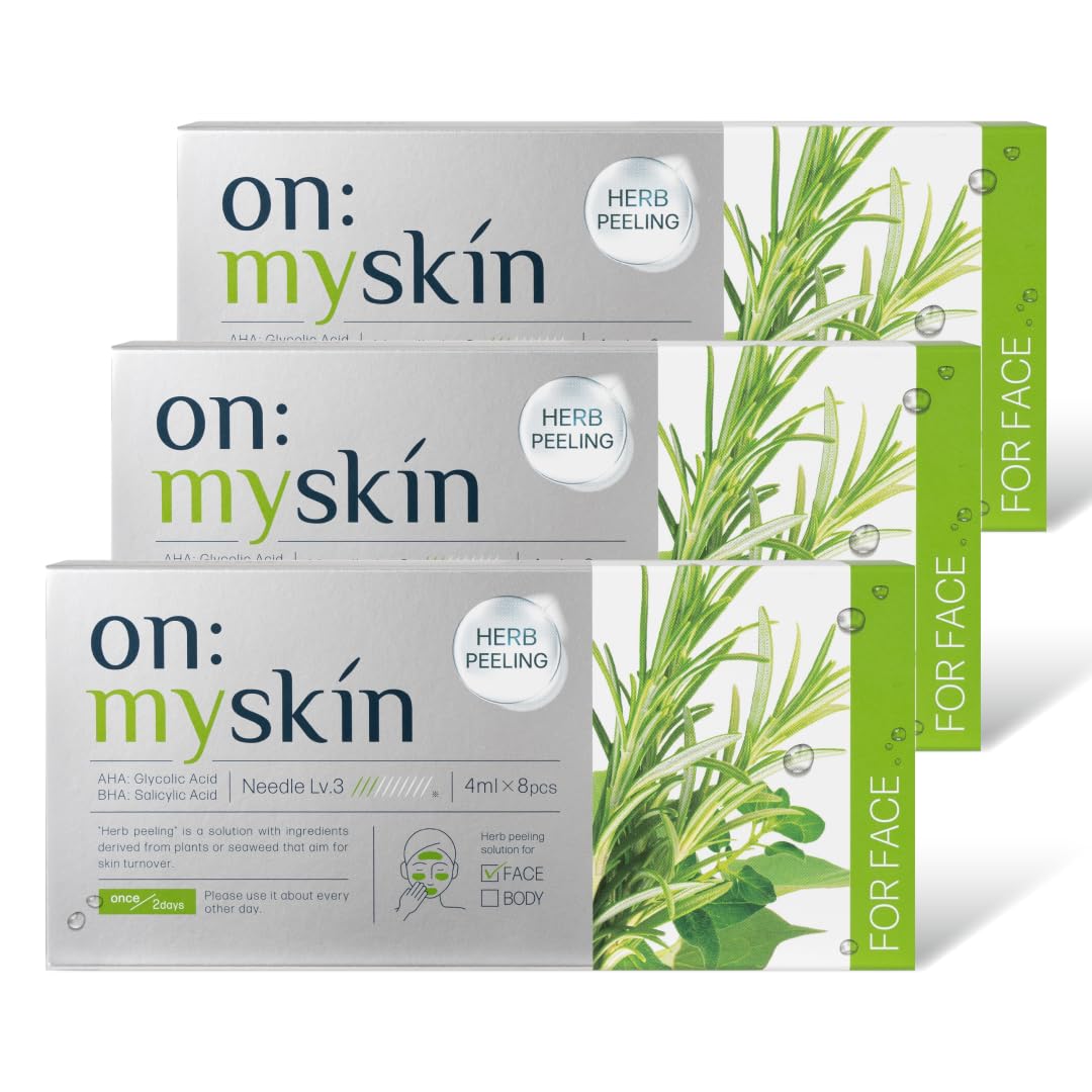 Amazon.co.jp: 【公式】on:myskin ハーブピーリング for face 3箱