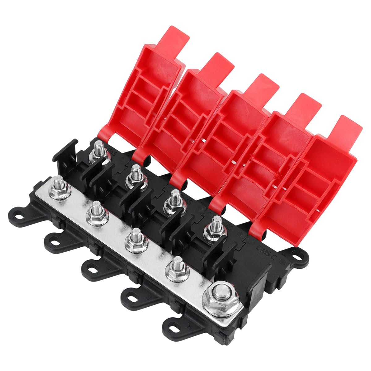 MIDI AMI Fuse Holder 200A 1 in 3 Out BDFS AMI Power Distribution Module for Car Truck RV Boat Marine ATV Audio Applications