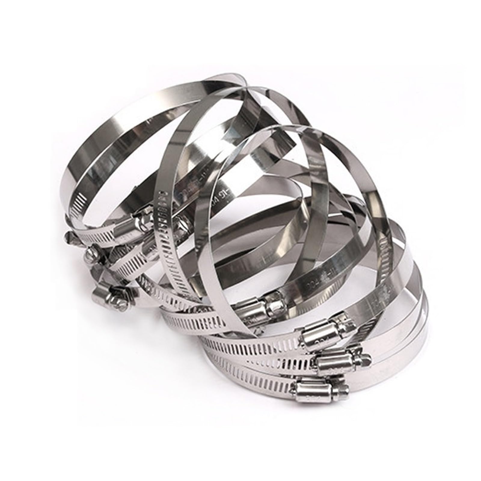 SAHUL Lot de 5 colliers de serrage en acier inoxydable – Mini colliers de serrage pour tuyau d'air et d'eau (19–29 mm)