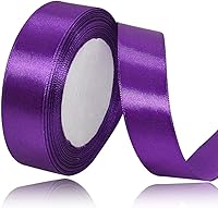 Vista 36 de Cinta dorada para envolver regalos, cinta de satén de 1 pulgada x 25 yardas para manualidades, fabricación de lazos para el cabello, coronas, ramos