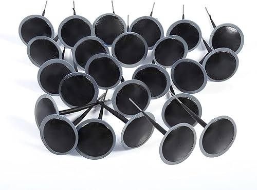 Miniatura 9 de 24 piezas de goma para reparación de pinchazos de neumáticos sin cámara con cable de 0.177 in para automóvil, motocicleta, camión, autobús y