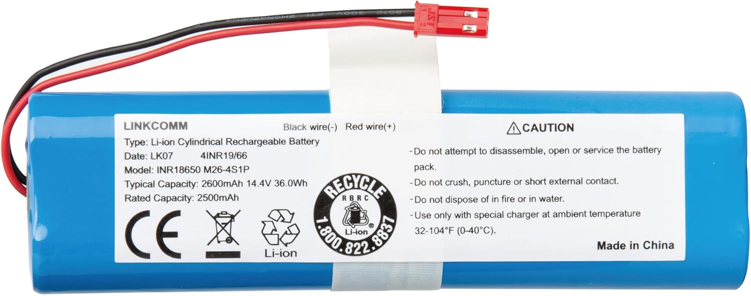 PX-B010 Replacement Battery for iLife V3s Pro, V5s Pro, V8s, V80 Max, B5 Max Robot Vacuum