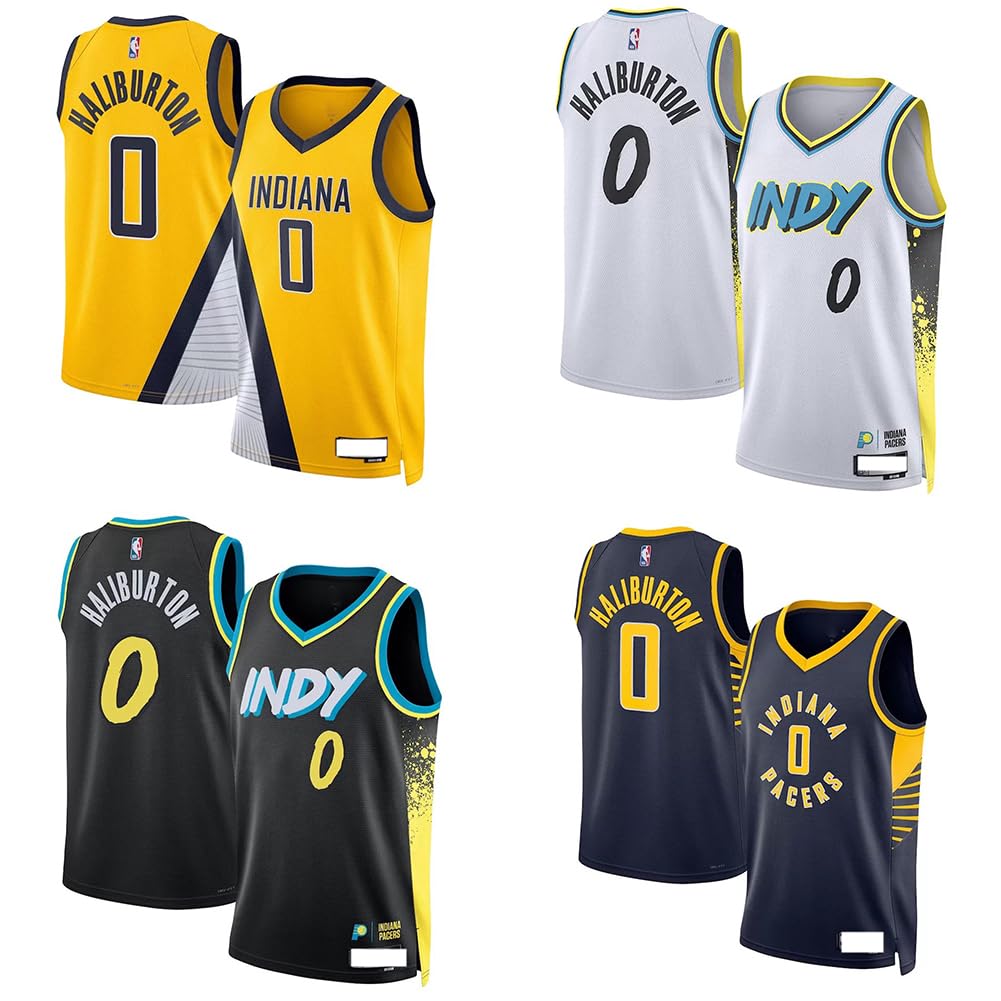 NBA タイリースハリバートン ペイサーズジャージユニフォームXL/コービールカ Nike インディアナ・ペイサーズ タイリース・ハリバートン