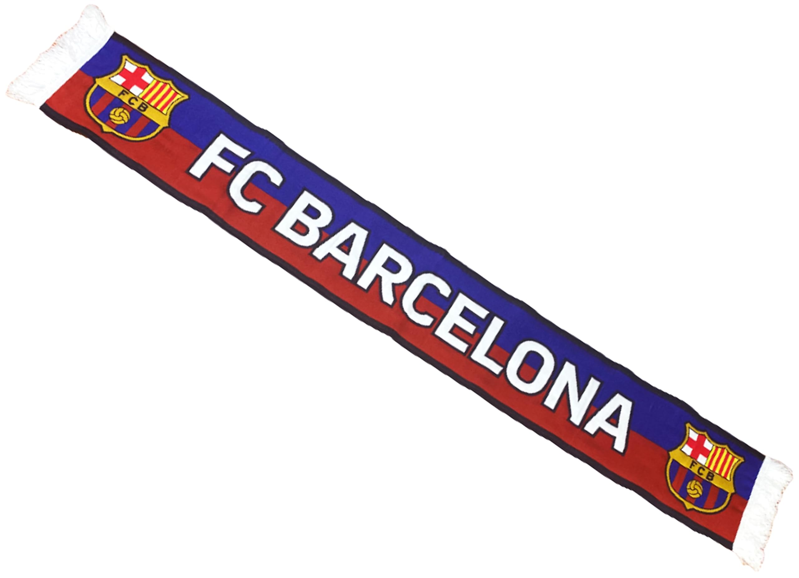 FC Barcelona Official Collection Scarf – Liga Football – Size 140 cm