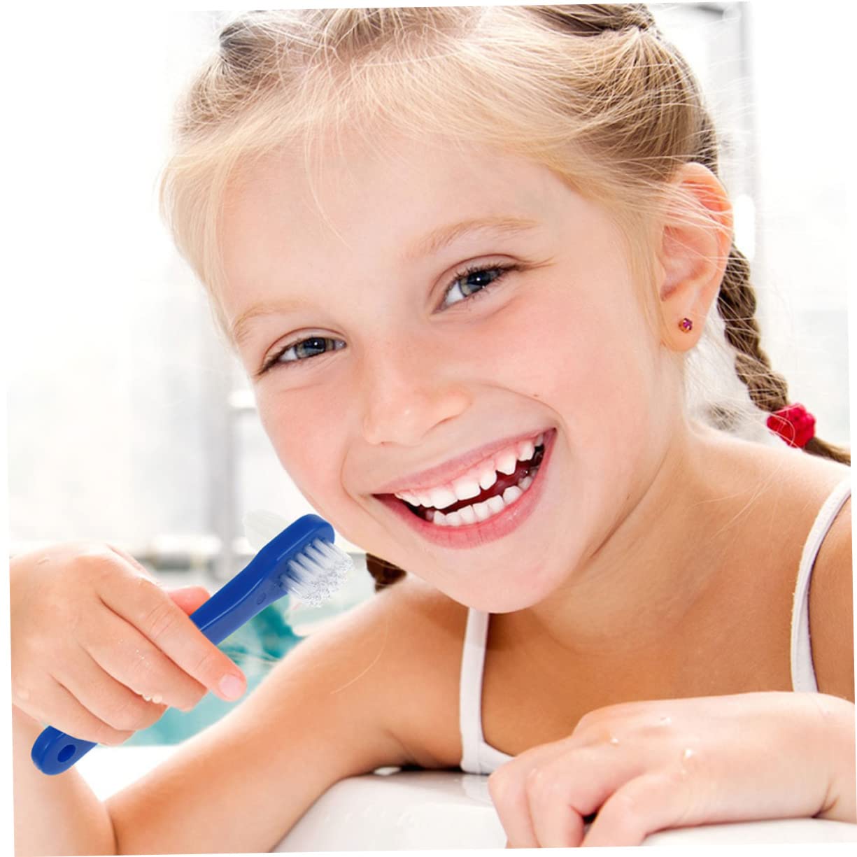Didiseaon 30pezzi Spazzolino Per Dentiere Spazzolino Portatile Per Per Adulti Per Orale
