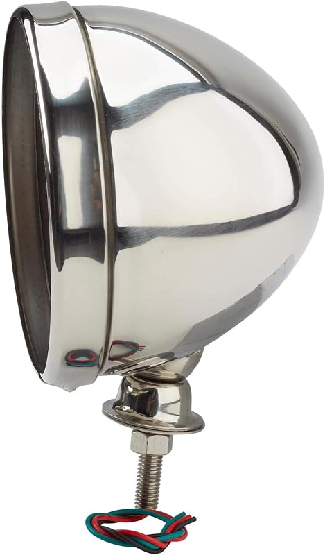 Cuba de farol Dietz Type para farol de 7 polegadas Speedway Motors em aço inoxidável