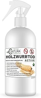 Contura Holzwurmtod 500ml. Spray Sprühflasche Holzschutz Holzwurm Ex Holzbock Holzwurmmittel Holzkäfer