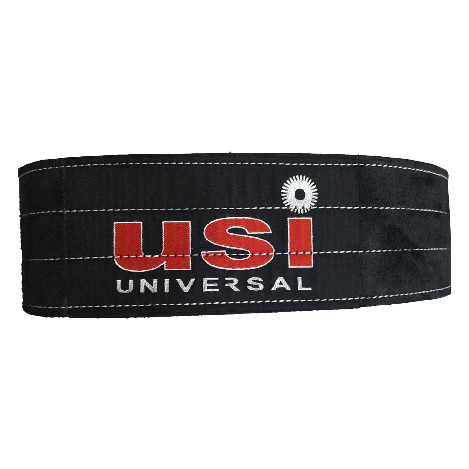 USI UNIVERSAL THE UNBEATABLE Power Lifting Pas 790PL Lekki pas podnoszący moc dla mężczyzn i kobiet podnoszenie ciężarów Zawody Trening Trening Trening Pasy do podnoszenia ciężarów wykonane z grubej skóry (czarny, rozmiar XL)
