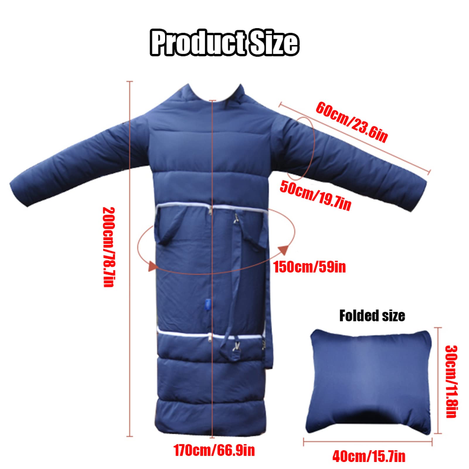 Manta impermeable de invierno para silla de ruedas, saco de terciopelo plumón para silla de ruedas, saco de dormir cálido para sillas de ruedas para personas mayores, pacientes y adultos con discapa