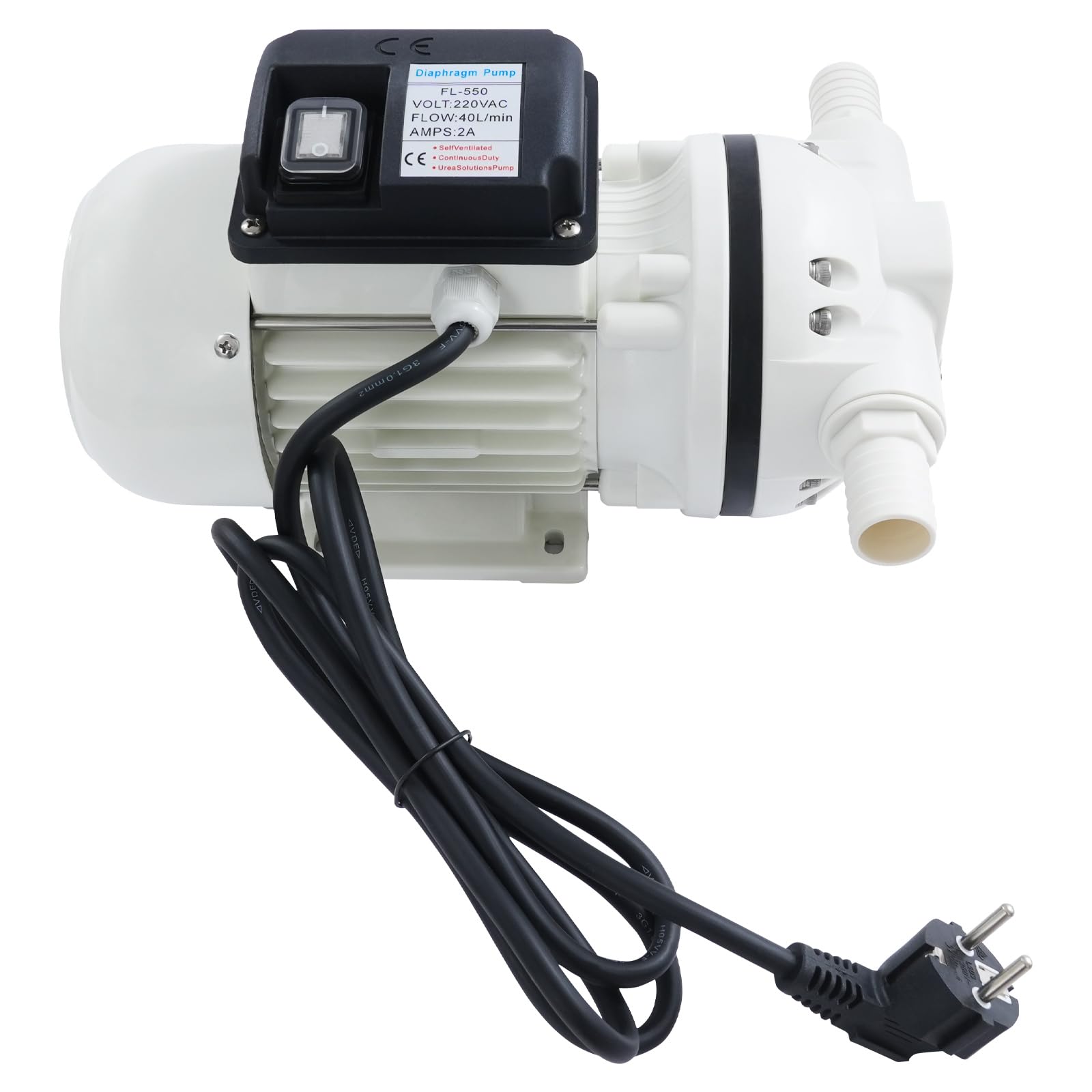 Pompe à membrane AD-Blue 220 V 330 W (50 Hz) Pompe Adblue Kit de pompe urée avec raccord 220 V 34 l/min